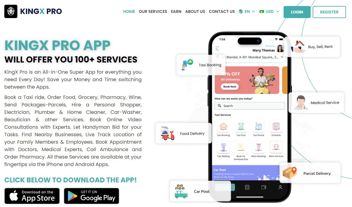 gojek clone website