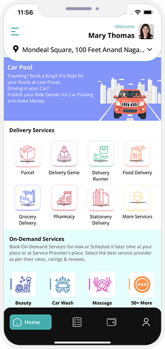 user request for service